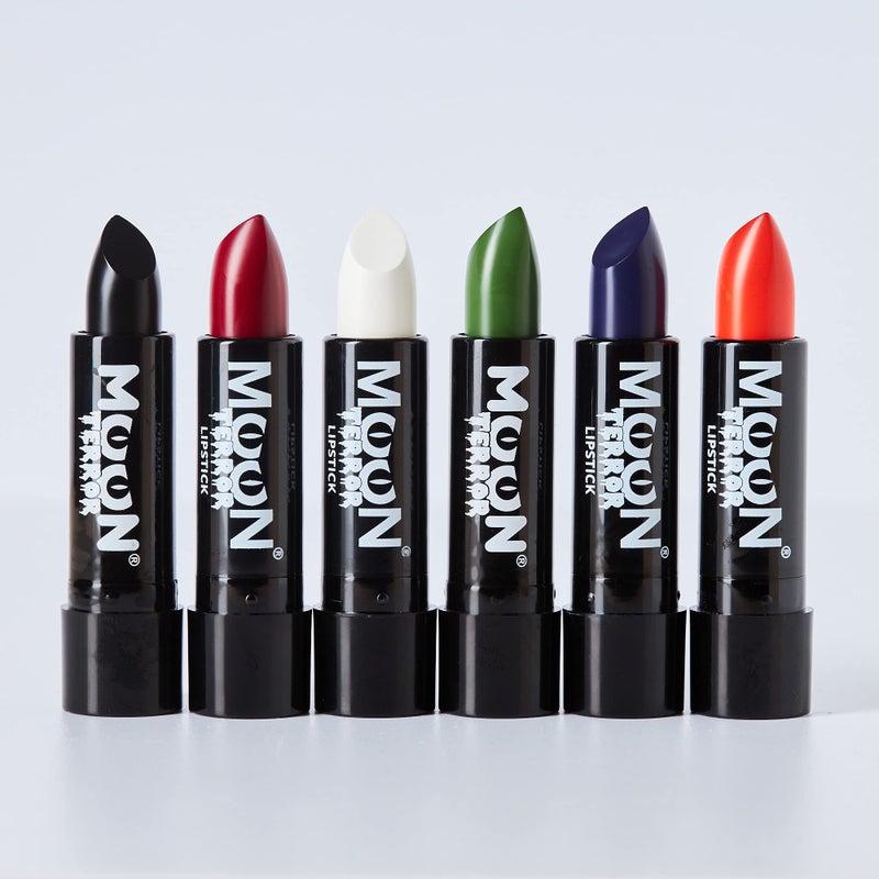 Moon Terror Halloween Lipstick Midnight Black - SFX Make up, Special Effects Make up - 0.17oz - Image 3